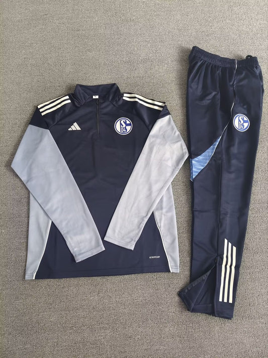 FC Schalke 04 Training Tracksuit Red Football Jersey 2025/2026