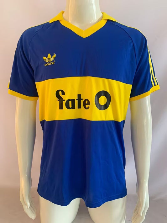 Retro Boca Juniors Home Fans Football Jersey 1986/1988