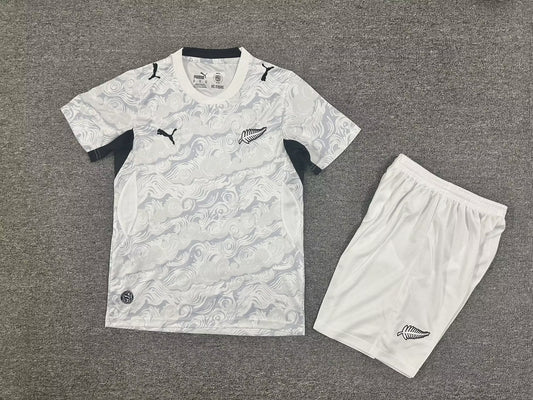 New Zealand Home Kids Fans Football Jersey 2026/2027