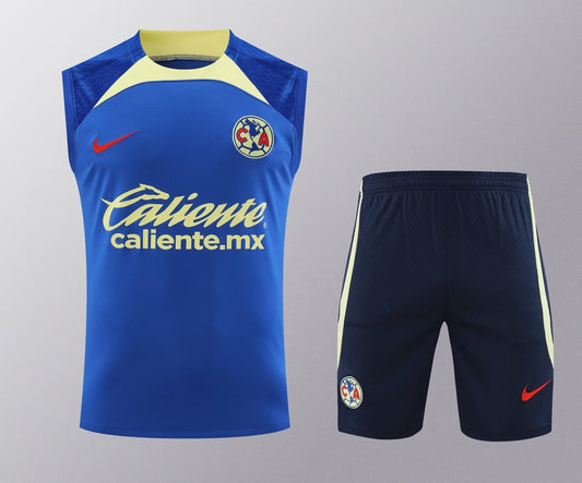 Club America Training Clothing Vest Set Football Jersey 2024/2025