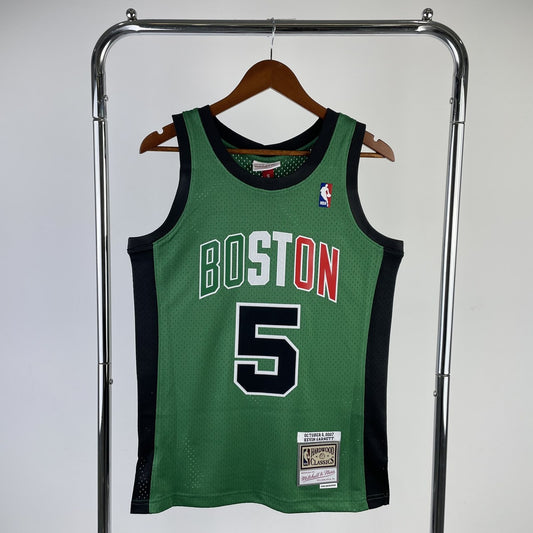 Boston Celtics Green #5 GARNETT NBA Jerseys Italy Cup