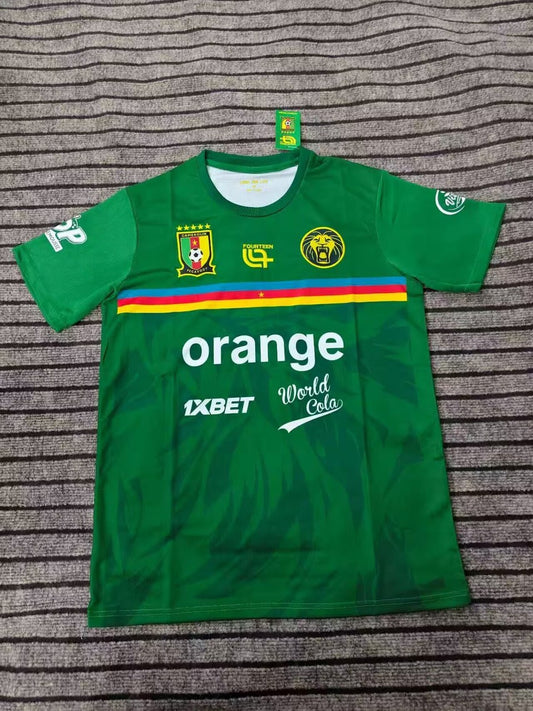 Cameroon Green Training Clothes Fans Football Jersey 2025/2026
