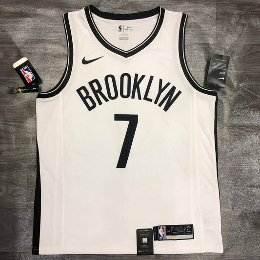 NBA Net White No. 7 Durant With Chip