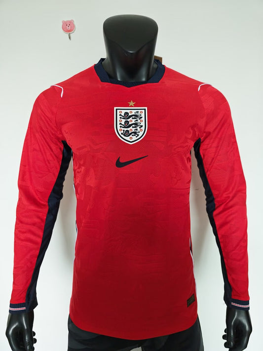 England Away Long Sleeve Player Football Jersey 2026/2027