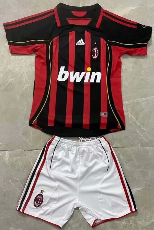 Retro AC Home Kids Set Football Jersey 2006/2007
