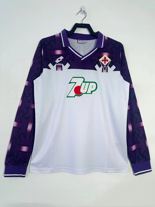 Retro Florence Away Long Football Jersey 1992/1993