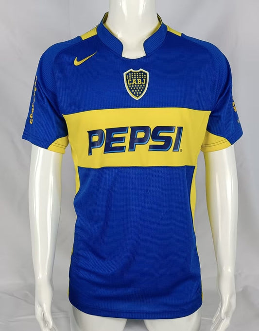 Retro Boca Juniors Home Football Jersey 2004/2005