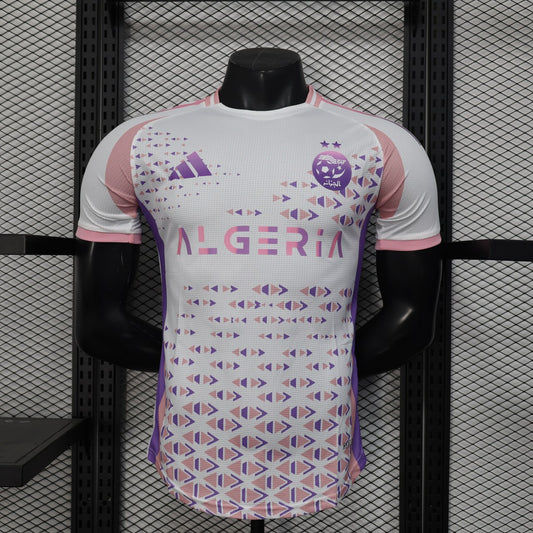 Algeria White Player Football Jersey 2025