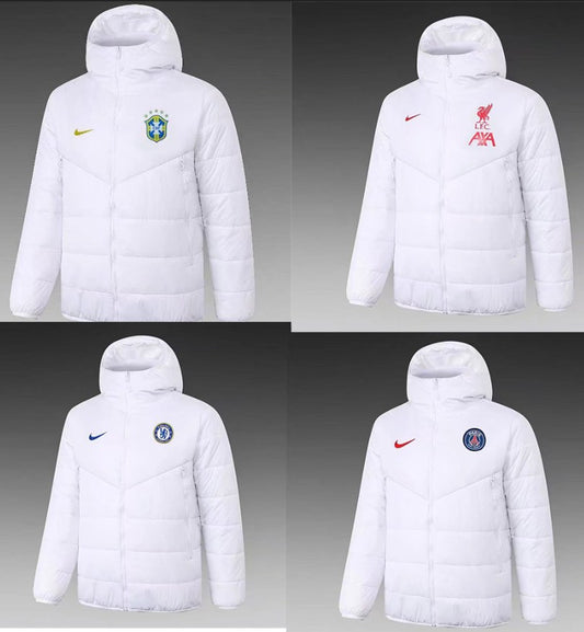 Tottenham Atletico Madrid Chelsea Barcelona America PSG All Team Customized Cotton-padded Clothes Jacket 2025/2026
