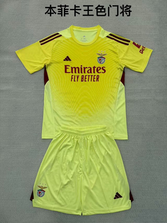 Benfica Goalkeeper Fans (Kids And Man) Football Jersey 2025/2026