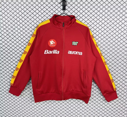 Retro Roma Jacket Red Football Jersey 1988/1989