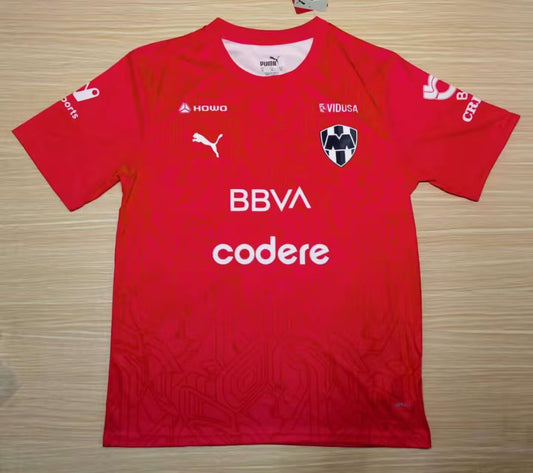 Monterrey Training Red Fans Football Jersey 2024/2025