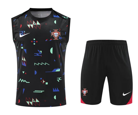 Portugal Training Clothing Vest Set Football Jersey 2024/2025