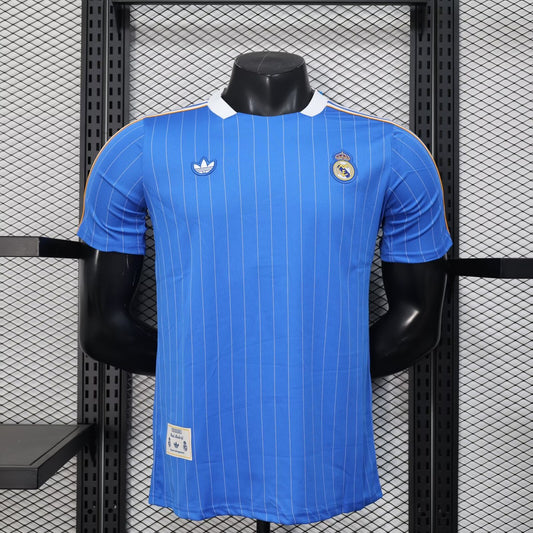 Real Madrid T-shirt Special Edition Player Blue Football Jersey 2025/2026
