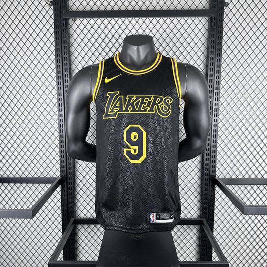 Los Angeles Lakers Snake Pattern#9 JAMES JR. NBA Season Jerseys