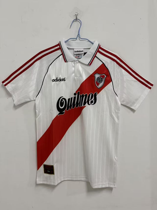 Retro River Plate Home Fans Football Jersey 1995/1996