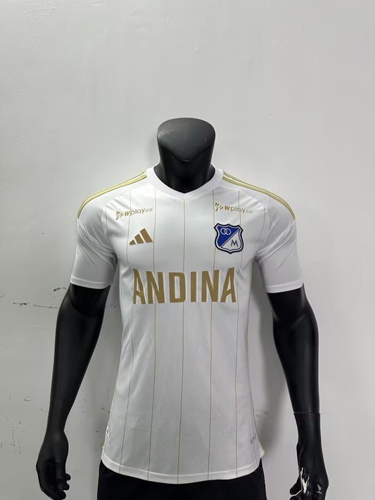 Club Deportivo Los Millonarios Away Player Football Jersey 2024/2025