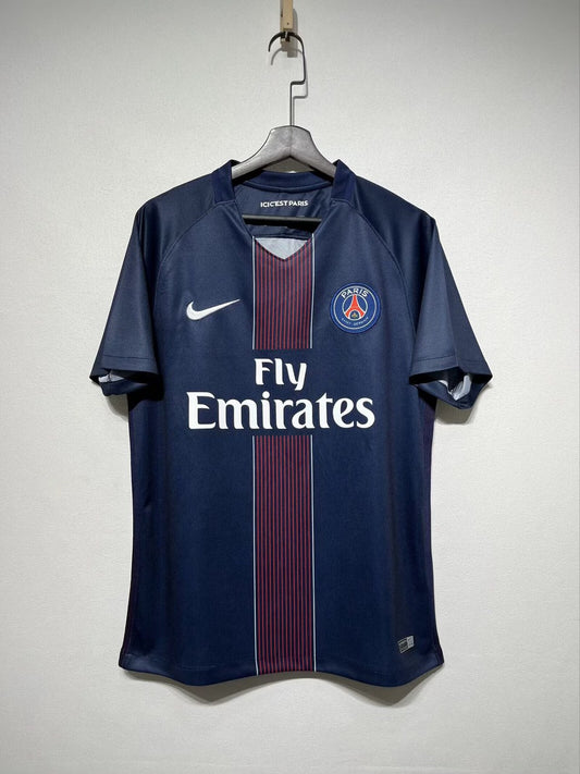 Retro Paris Home Fans Football Jersey 2016/2017