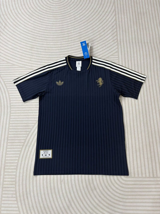 Juventus T-shirt Blue Retro Fans Football Jersey 2025/2026