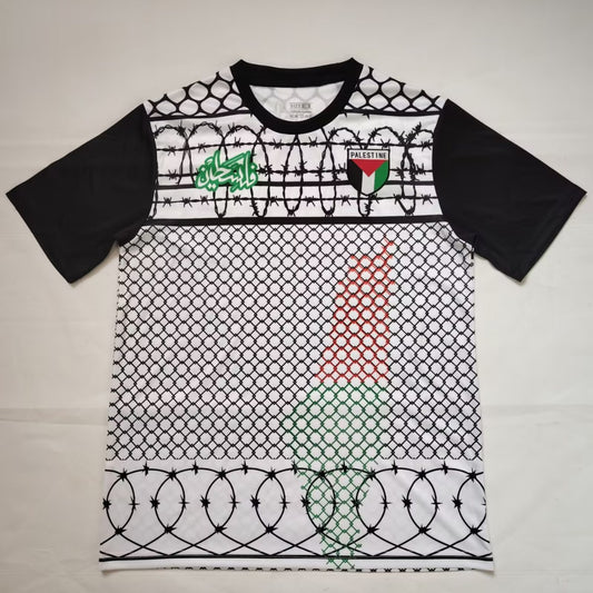 Palestine Retro Special Edition White Fans Football Jersey 2025/2026