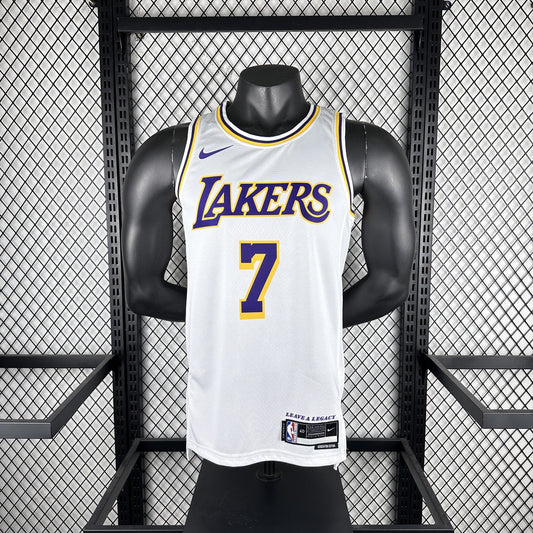 Los Angeles Lakers White #7 ANTHONY NBA Season Jerseys 2023