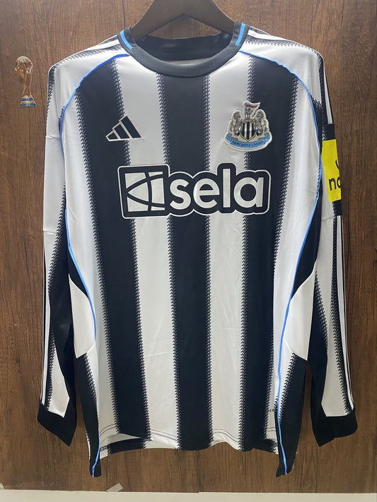 Newcastle Long Home Fans Football Jersey 2025/2026
