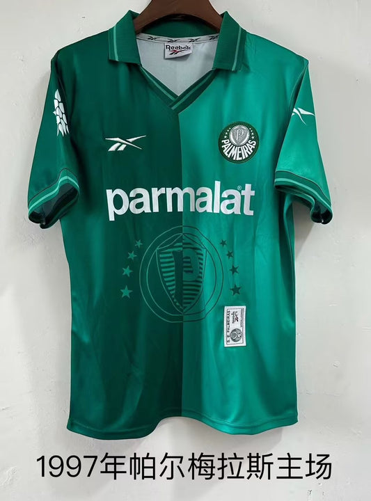 Retro Palmeiras Home Football Jersey 1997