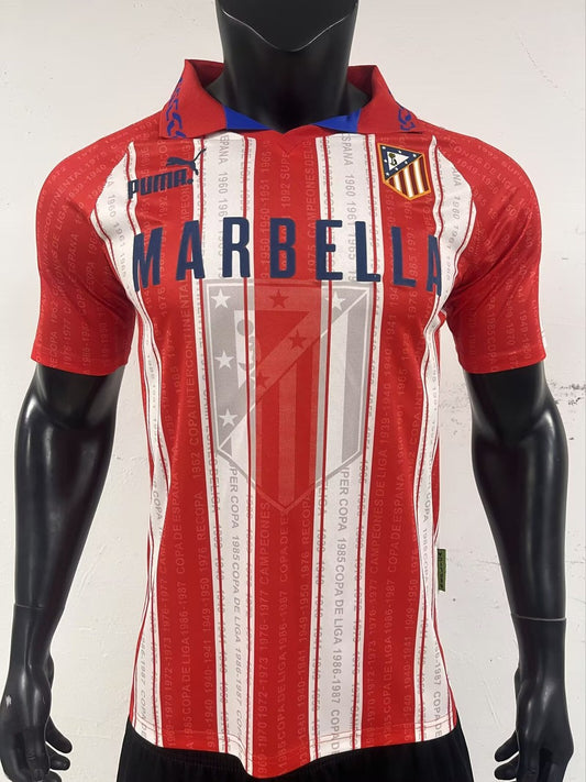 Retro Atletico Madrid Home Football Jersey 1995/1996