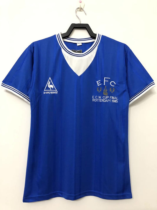 Retro Everton Home Football Jersey 1985
