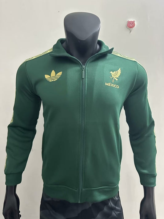 Mexico Green Only Jacket Tracksuit Football Jersey 2025/2026