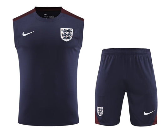 England Training Clothing Vest Set Football Jersey 2024/2025