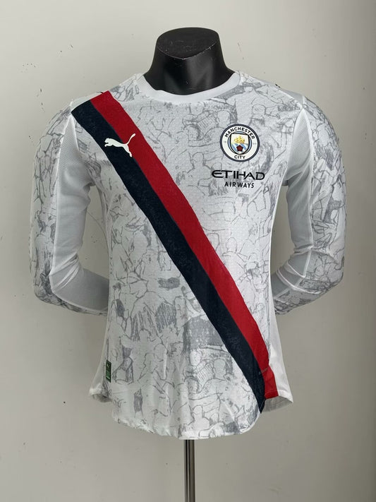 Manchester City Long Away Player Football Jersey 2025/2026
