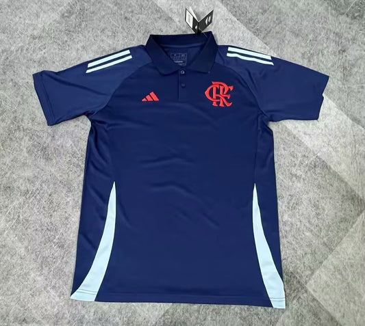 Flamenco Dark Blue Training Clothing Fans Football Jersey 2025/2026