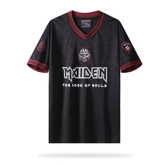 Retro Iron Maiden West Ham Home Football Jersey 2016