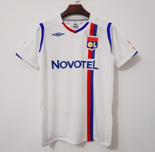 Retro Lyon Home Fans Football Jersey 2008/2009