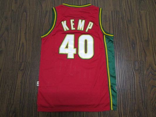 NBA Retro Supersonic 40 Sean Camp Red Green Edge