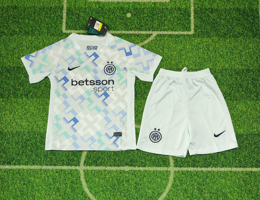 Inter Milan Away Kids Football Jersey 2025/2026