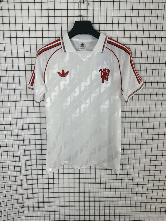 Retro Manchester United Polo Fans Red Football Jersey 2026/2027