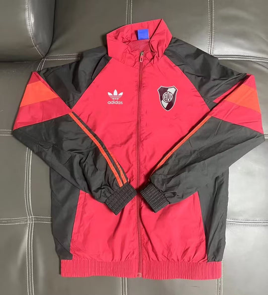 River Windbreaker Red Football Jersey 2025/2026
