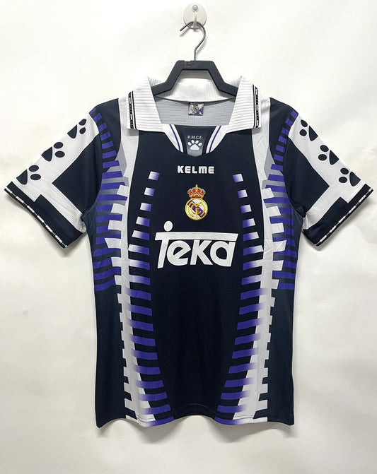 Retro Real Madrid 2RD Away 1997 1998 Football Jersey