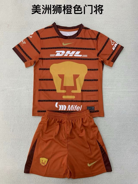 Pumas Goalkeeper Kids Football Jersey 2024/2025