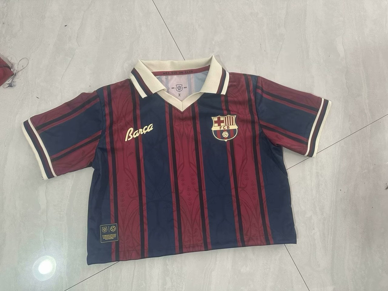 Barcelona Home Women Cheerleading Team Fans Football Jersey 2025/2026