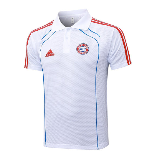 Bayern Munich Polo Fans White Football Jersey 2025/2026