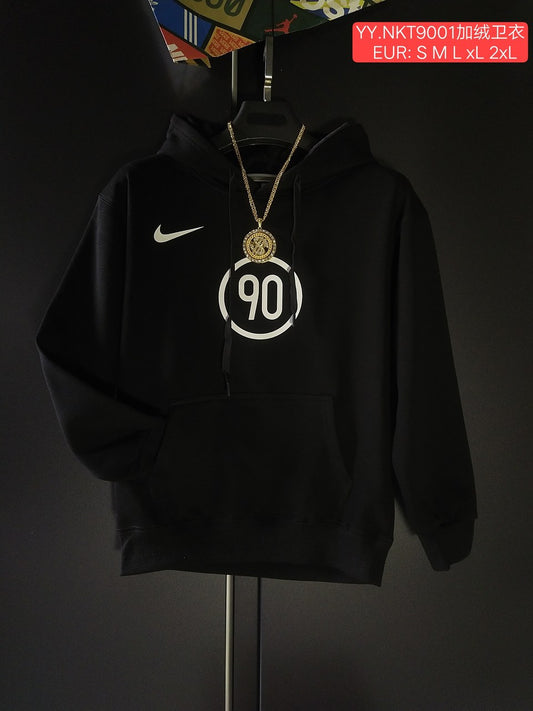 Nike 90 Hoodie Black Jacket Tracksuit Football Jersey 2025/2026