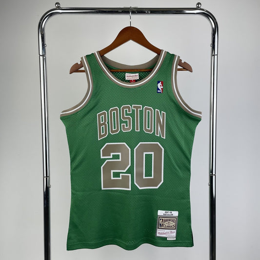 Retro SW Boston Celtics Green #20 ALLEN NBA Jerseys 2007/2008