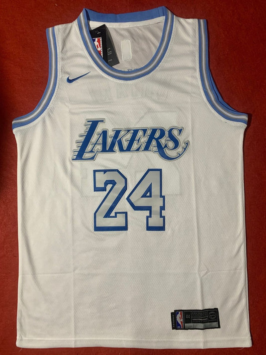 NBA Lakers #24 Kobe 2021 New White NEW