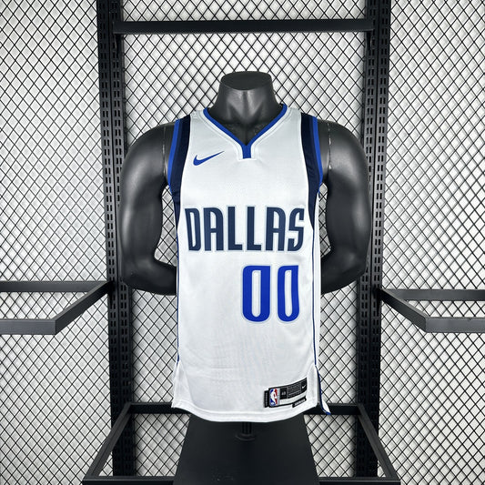 Mavericks City #00 CHRISTE White NBA Jerseys 2025