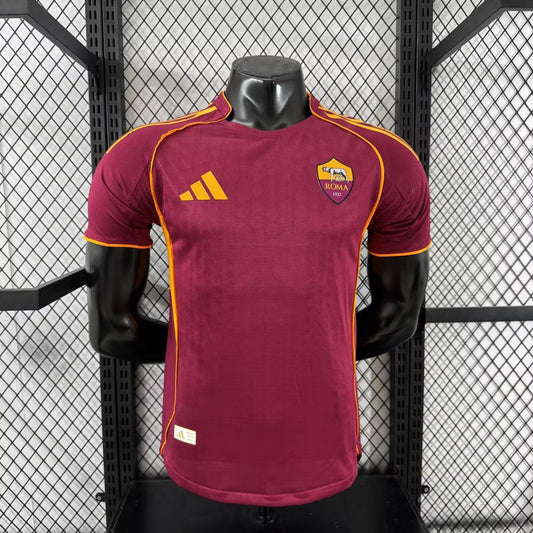 Roma Home Player Football Jersey 2025/2026