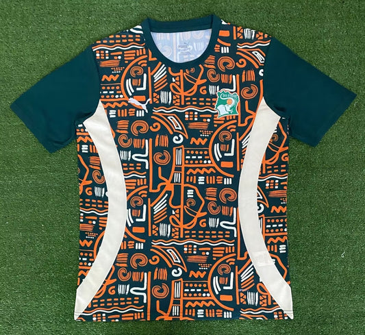 Ivory Coast Training Clothes Fans Football Jersey 2024/2025