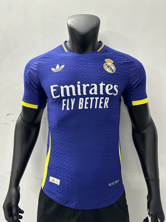Real Madrid Blue Player Football Jersey 2024/2025
